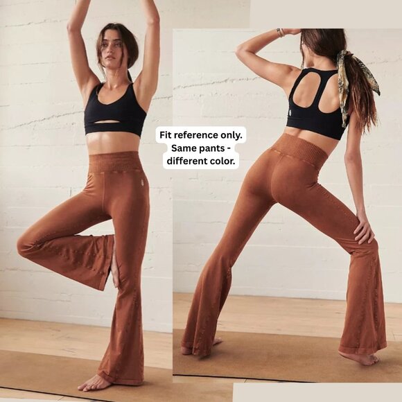 FP Movement by Free People Good Karma Flare Leggings - Vivid Violet - XS/S - Picture 5 of 5